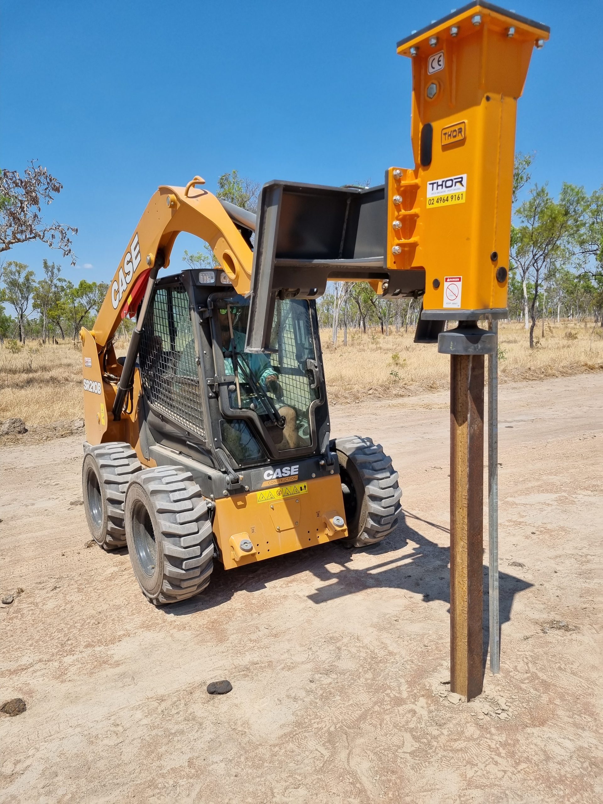 1. Home page photo _ skid steer post driver